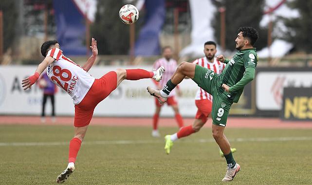 Bursaspor Kahramanmaraş deplasmanında puana razı oldu