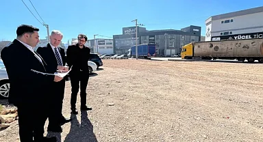 İnegöl'de sanayi bölgesindeki otopark alanları artıyor