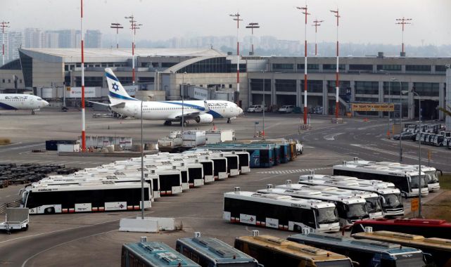 İsrail'den ayrılmak isteyenler, Ben Gurion Havalimanı'nda kargaşa çıkardı