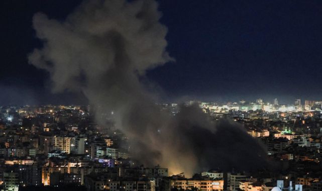 İsrail'in Beyrut'a düzenlediği saldırıda 7 kişi öldü, 21 kişi yaralandı