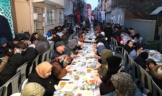 Osmangazi'de iftar sofrası dolup taştı