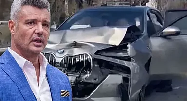 Sadettin Saran, trafik kazası geçirdi