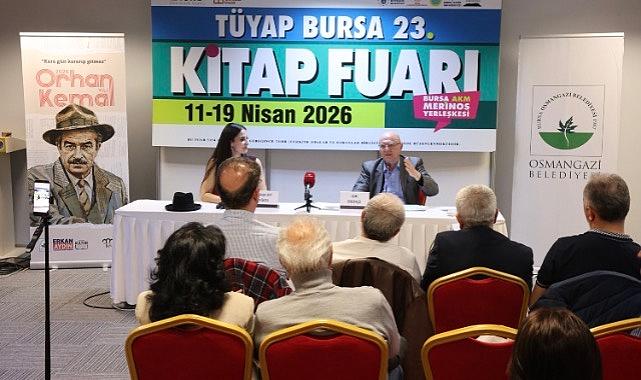 23. Kitap Fuarı’nda “Orhan Kemal Bursa’da” Paneli 
