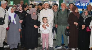 Ankara'dan ilk hac kafilesi dualarla uğurlandı