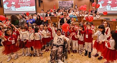 Bursa Büyükşehir Meclisi’nde söz çocukların oldu