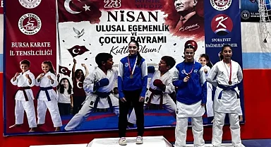 Bursa Büyükşehirli karateciler göz doldurdu