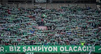 Bursaspor'un şampiyonluğuna bir puan kaldı