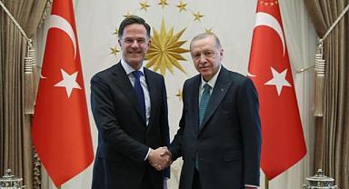 Cumhurbaşkanı Erdoğan NATO Genel Sekreteri Rutte'yi kabul etti