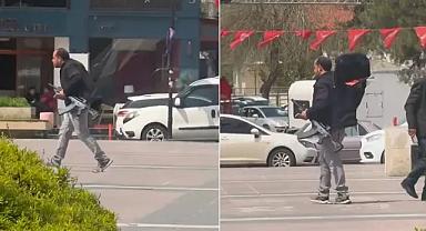 Diyarbakır’da korku dolu anlar! Uzun namlulu silahla ateş açtı