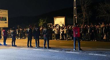 Fenerbahçe'ye Samandıra'da tepkili karşılama