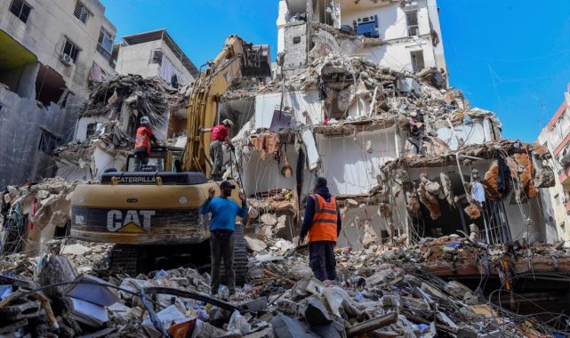 İşgalci İsrail, Gazze'de yürüttüğü yıkım ve saldırıların aynısını Lübnan'ın güneyinde tekrarlıyor