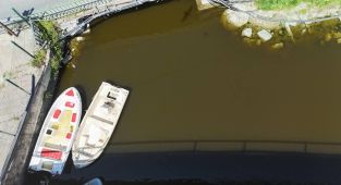 Menekşe Deresi'nin rengi değişti