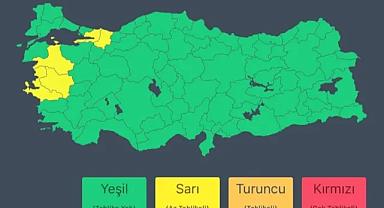 Meteoroloji'den İzmir dahil 6 ile sarı kodlu uyarı