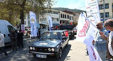 Osmangazi’de 13. Klasik Otomobil Turu Rüzgarı Esti