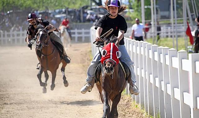 Osmangazi'de rahvan at yarışları heyecanı