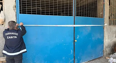 Osmangazi'de tehlikeli atık döken araca ağır ceza