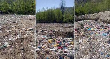 Rize'de açık alana çöp döken Fındıklı Belediyesine 2,3 milyon lira ceza