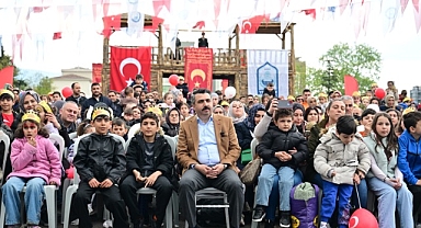 Yıldırım'da çocukların bayramı şölene dönüştü