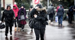 8 il için sarı uyarı: Sağanak ve karla karışık yağışa dikkat