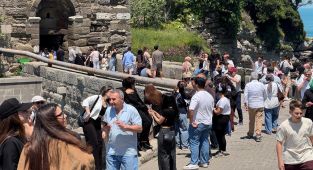 Amasra'da bayram yoğunluğu