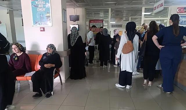 Bayramlaşmaya gelip hastanelik oldular