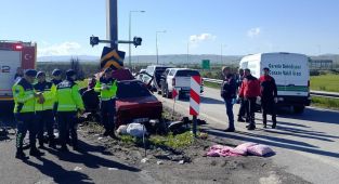 Bolu'da feci kaza: Karı koca öldü, kız çocuğu ağır yaralı