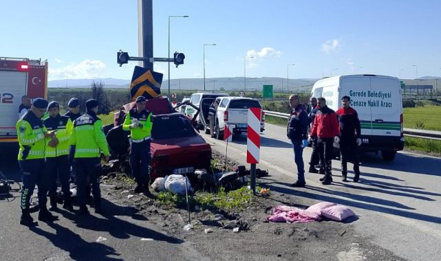 Bolu'da feci kaza: Karı koca öldü, kız çocuğu ağır yaralı