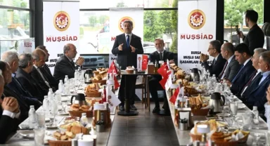 BTSO Başkanı Burkay MUŞSİAD üyeleriyle buluştu