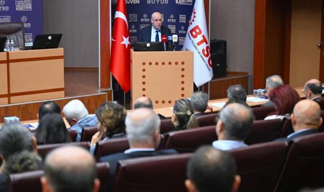 BTSO'dan 2030 vizyonu: Bursa'yı daha rekabetçi merkez yapacağız