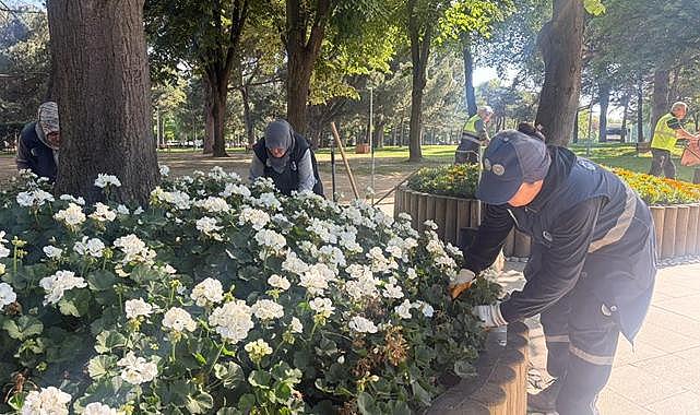 Bursa’da yeşil alanlar bayrama ve yaza hazır