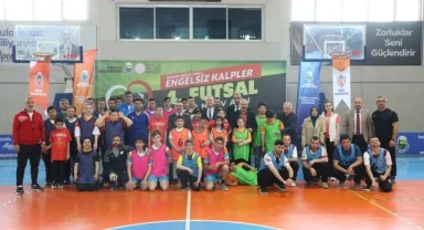 İnegöl'de engelsiz turnuva coşkusu