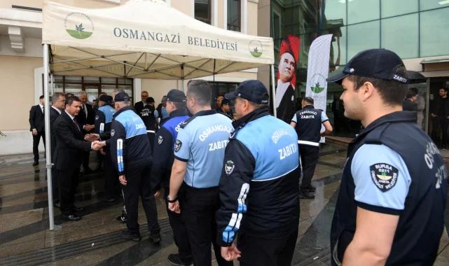Osmangazi Belediyesi ailesi bayramlaştı