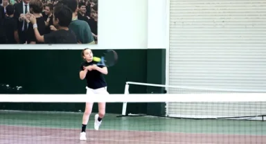 Osmangazi'de 19 Mayıs coşkusu tenis kortlarında