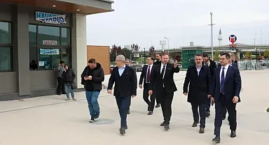 Bursa yolcuları için Sabiha Gökçen'de ulaşım yerinde incelendi