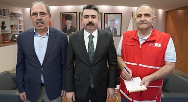 Başkan Oktay Yılmaz'dan anlamlı bağış