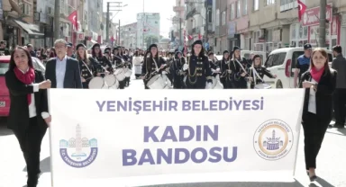 Yenişehir Belediyesi Kadın Bando Takımı kuruldu