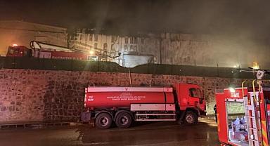 Gaziantep'te mobilya fabrikasında yangın