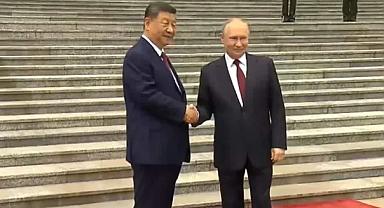 Putin-Şi görüşmesi başladı! Masada 40 anlaşma var