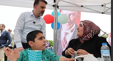 Spor Festivali'nde Bursalı özel çocukların mutlu günü