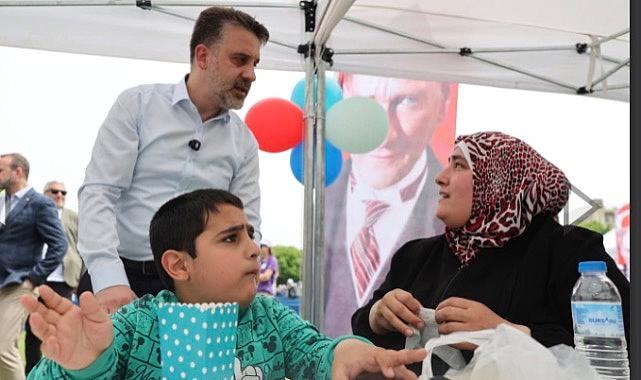 Spor Festivali'nde Bursalı özel çocukların mutlu günü