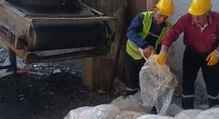 Tekirdağ'da 1200 kilo sağlıksız sakatat imha edildi