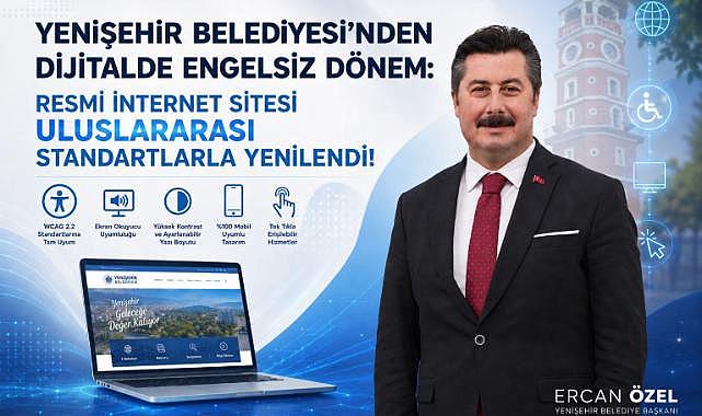 Yenişehir Belediyesi’nden dijitalde engelsiz dönem