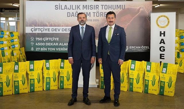 Yenişehir’de 750 çiftçiye yüzde 100 hibeli tohum desteği