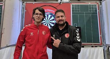 Yıldırımlı sporcu Danimarka’da kürsüye çıktı