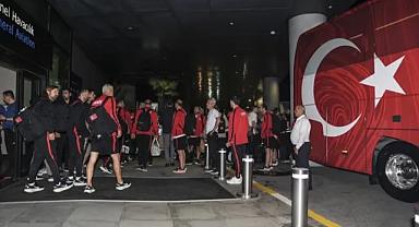 A Milli Futbol Takımı yurda döndü