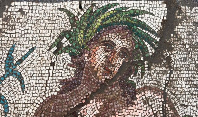 Aspendos'ta 3. yüzyıla ait Genç Eurymedon tasviri bulundu