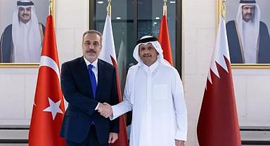 Bakan Fidan Katar Başbakanı ve Dışişleri Bakanı Al Sani ile görüştü