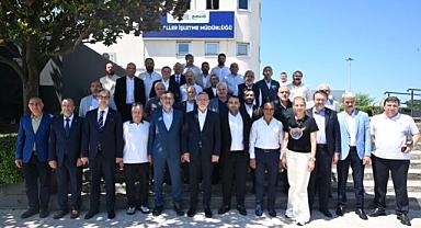 Başkan Burkay’dan Terminalde Önemli Buluşma