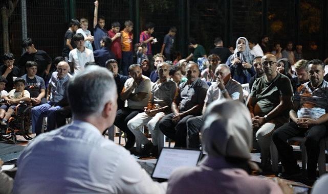 Başkan Taban Ertuğrulgazi Mahallesi Sakinleriyle Buluştu