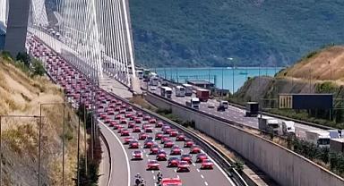 Bizim Çocuklar'ı Dünya Kupası'na uğurlayan konvoy dünya basınında